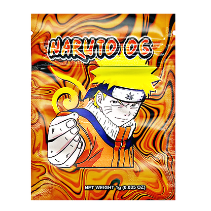 1g Exotic Mylar Bag - Naruto OG (100 Count)