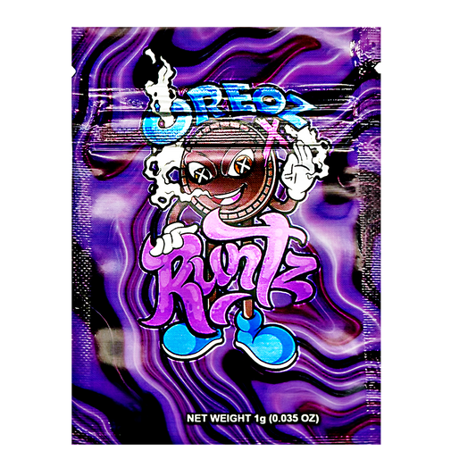 1g Exotic Mylar Bag - Oreos Runtz (100 Count)