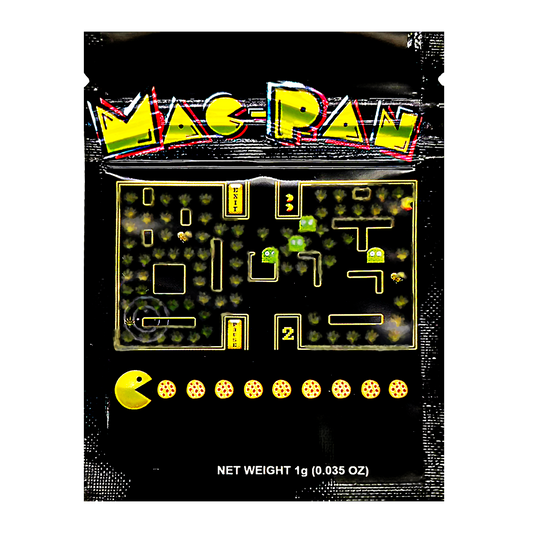 1g Exotic Mylar Bag - Pac-Man (100 Count)