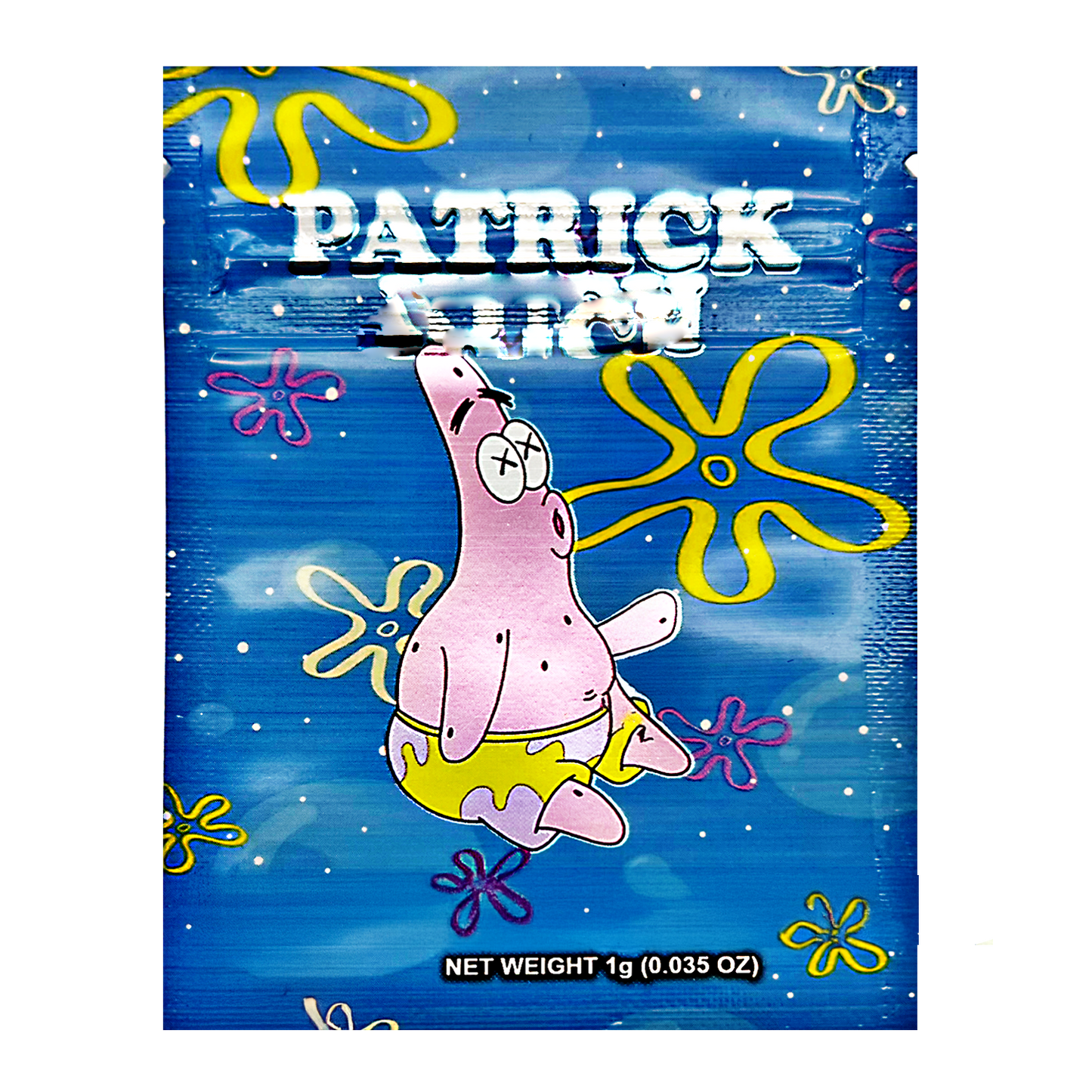 1g Exotic Mylar Bag - Patrick Kush (100 Count)