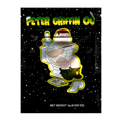 1g Exotic Mylar Bag - Peter Griffin OG (100 Count)