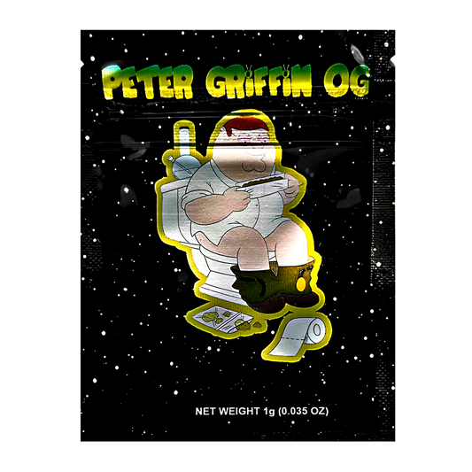 1g Exotic Mylar Bag - Peter Griffin OG (100 Count)