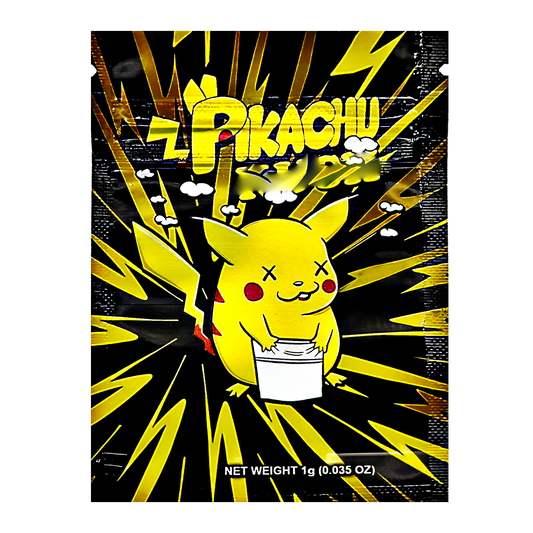 1g Exotic Mylar Bag - Pikachu Kush (100 Count)