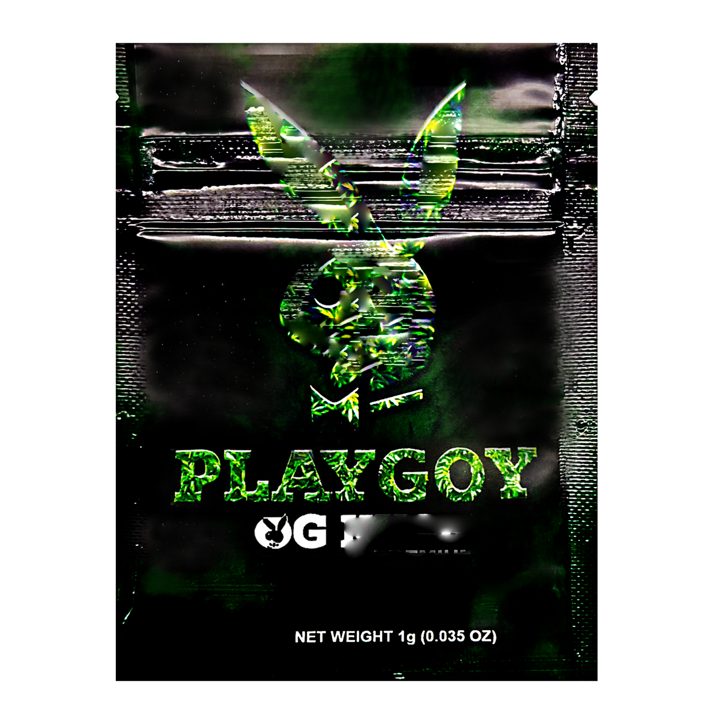 100 Pack – 1g Exotic - CMB - Mylar Bags Resealable Foil Packaging Pouches - Playboy OG Kush