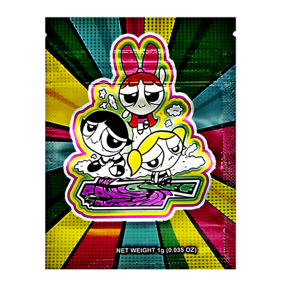 1g Exotic Mylar Bag - Power Puff (100 Count)
