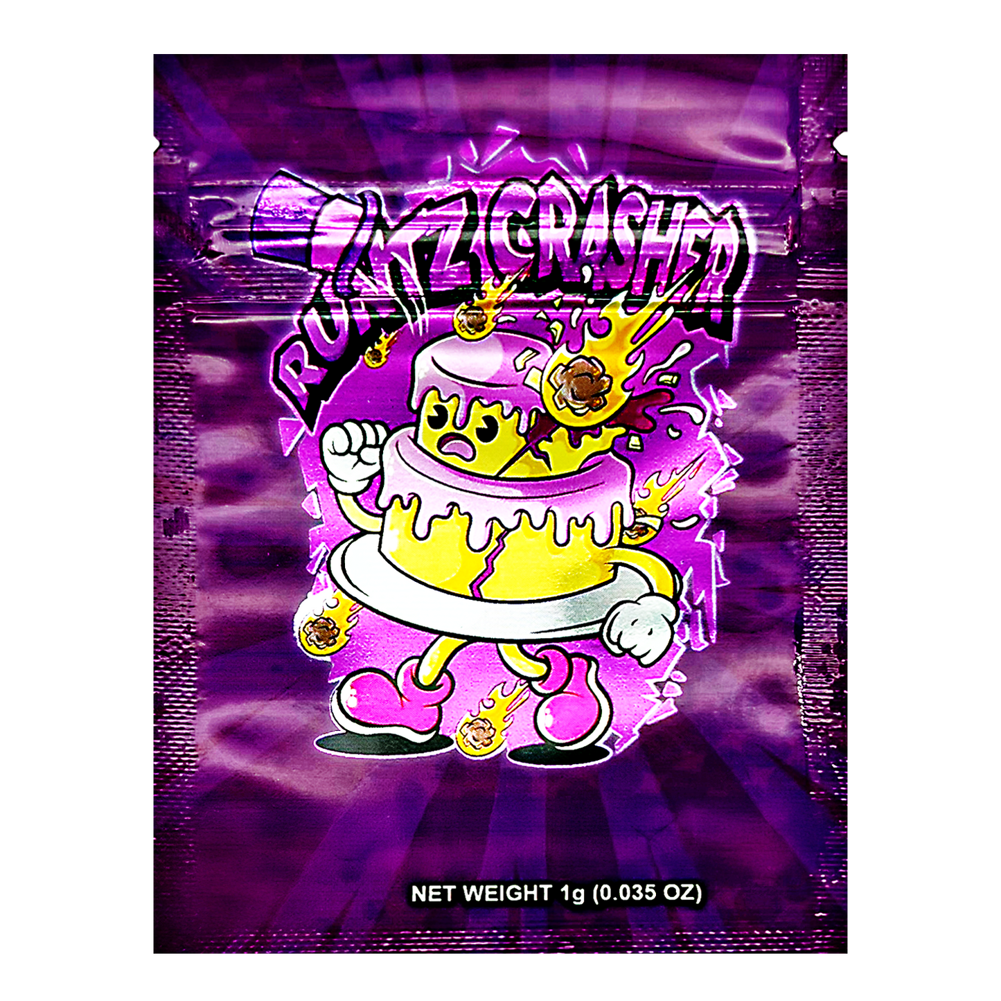 1g Exotic Mylar Bag - Runtz Crasher (100 Count)