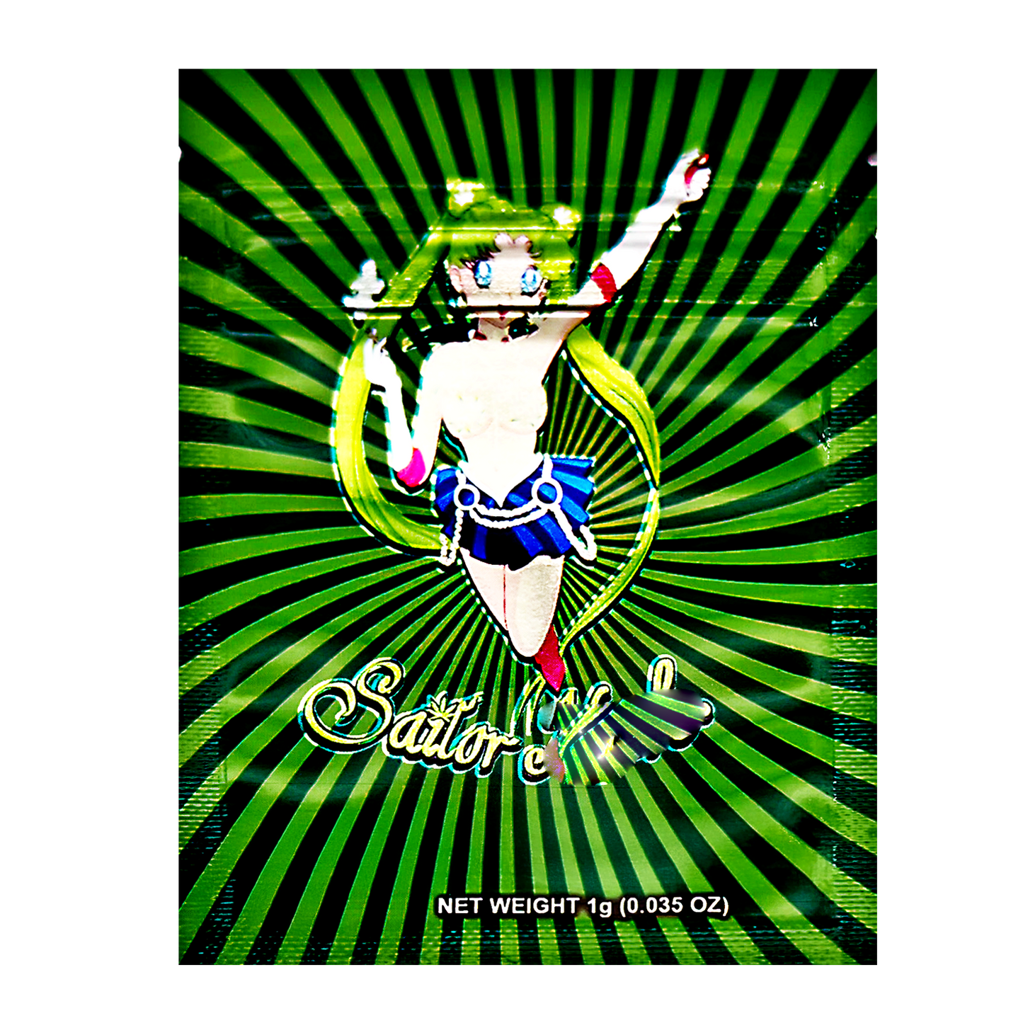 1g Exotic Mylar Bag - Sailor Kush (100 Count)