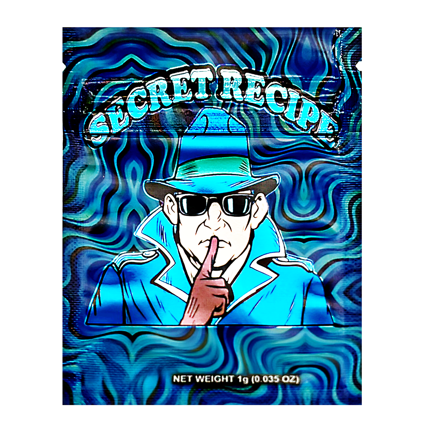 1g Exotic Mylar Bag - Secret Recipe (100 Count)