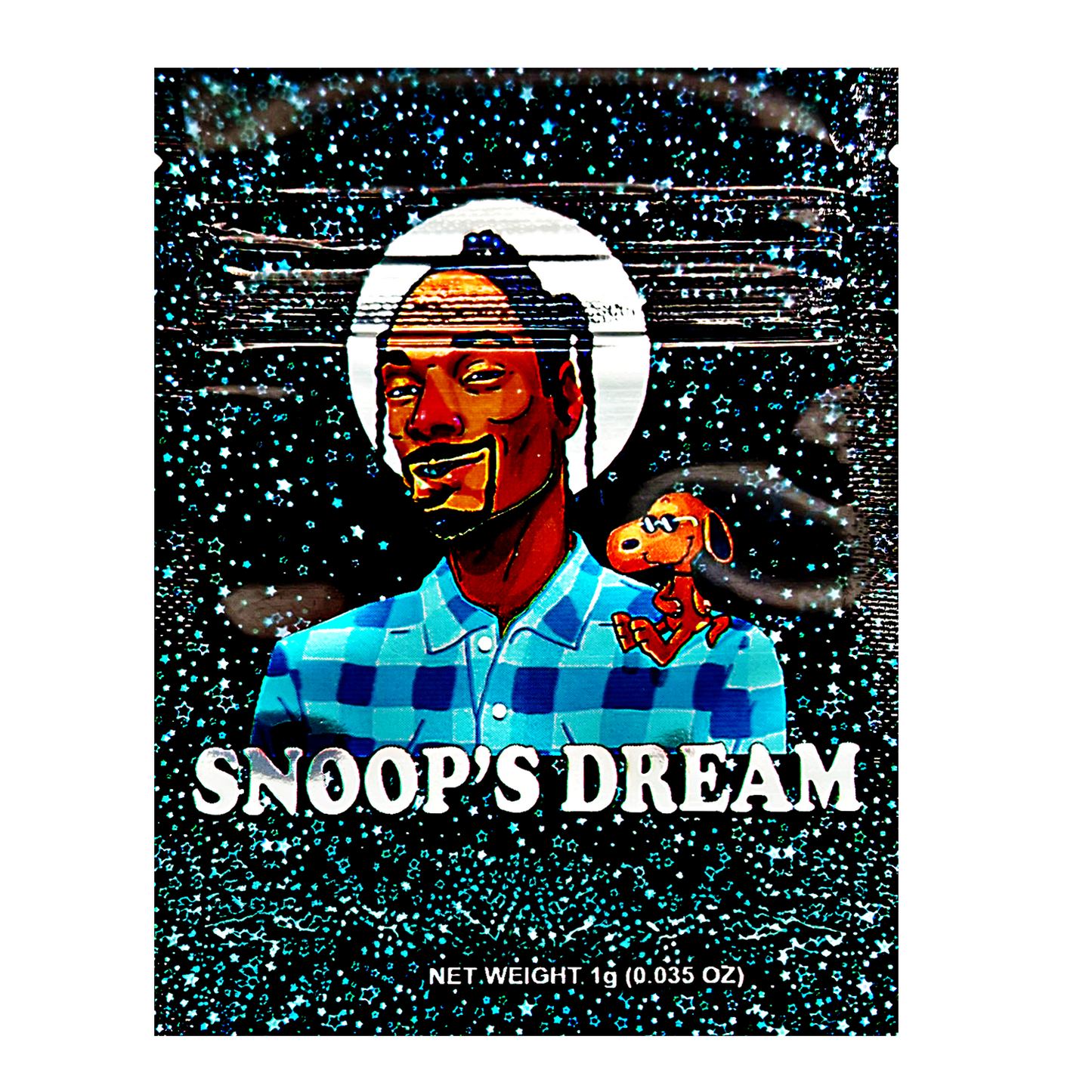 1g Exotic Mylar Bag - Snoop's Dream (100 Count)