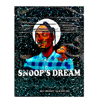 1g Exotic Mylar Bag - Snoop's Dream (100 Count)
