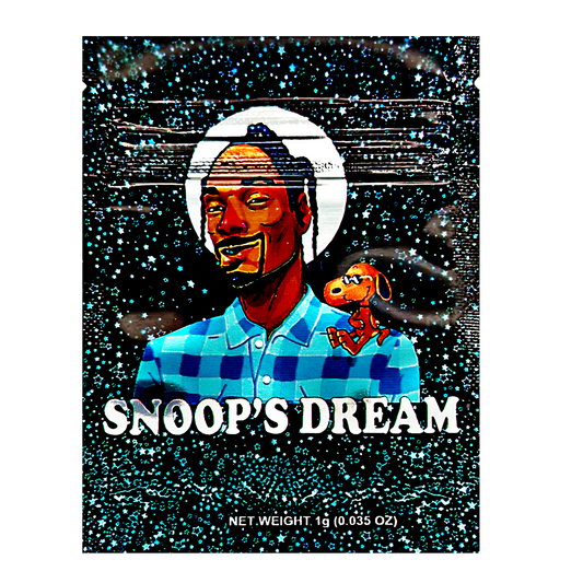 1g Exotic Mylar Bag - Snoop's Dream (100 Count)