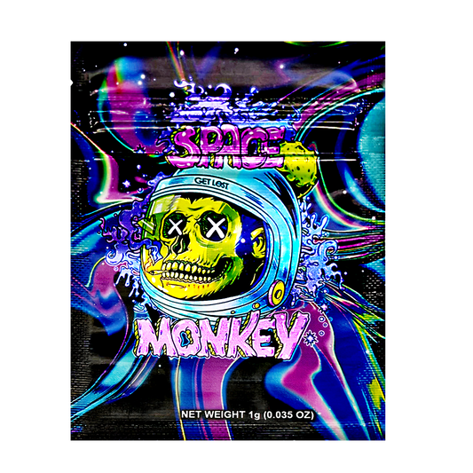 1g Exotic Mylar Bag - Space Monkey (100 Count)