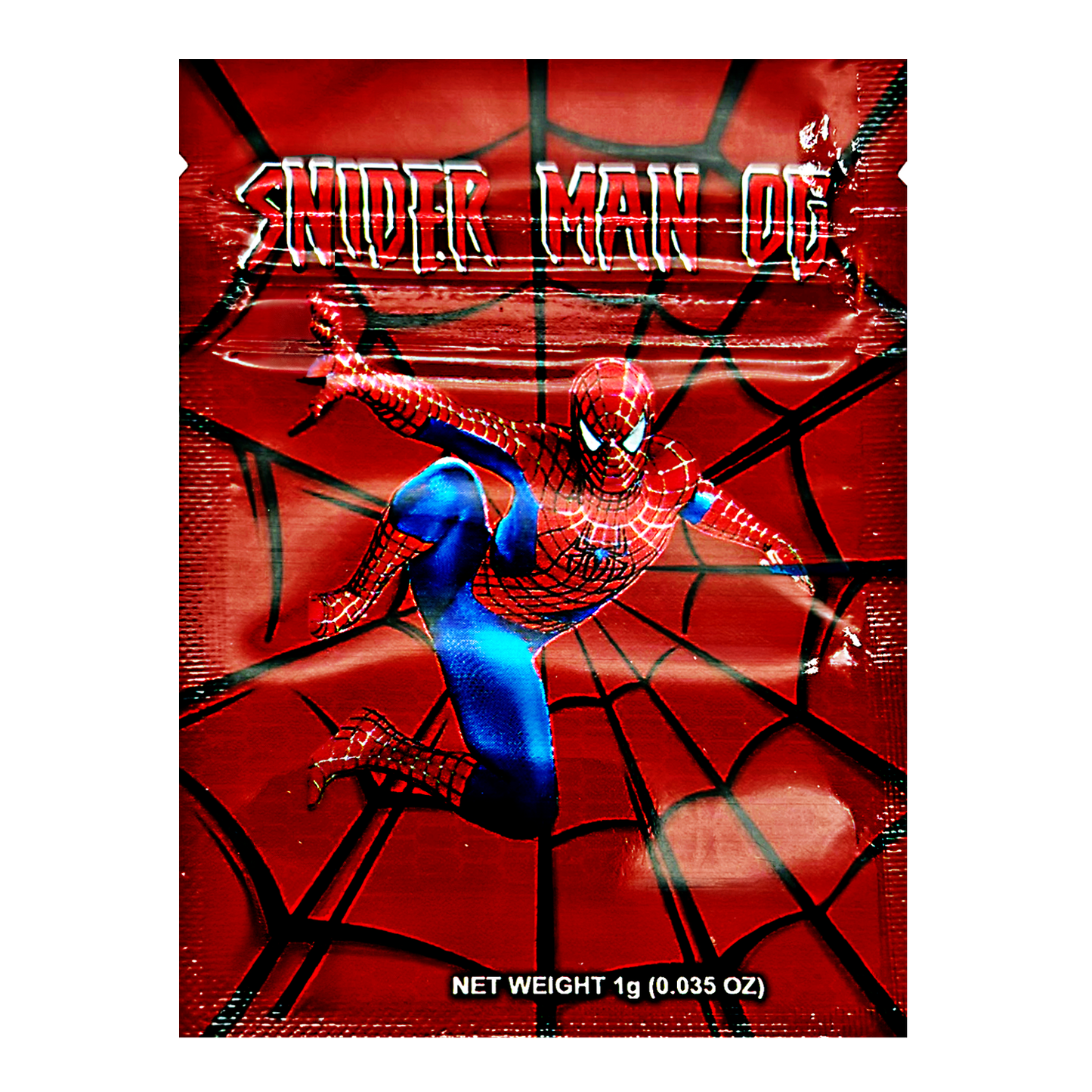 1g Exotic Mylar Bag - Spider Man OG (100 Count)
