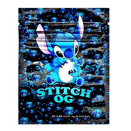 1g Exotic Mylar Bag - Stitch OG (100 Count)