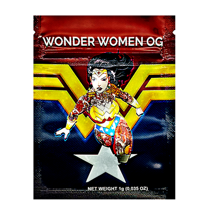 1g Exotic Mylar Bag - Wonder Women OG (100 Count)