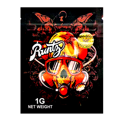 1g Exotic Mylar Bag - Rutnz Skull Mask (100 Count)