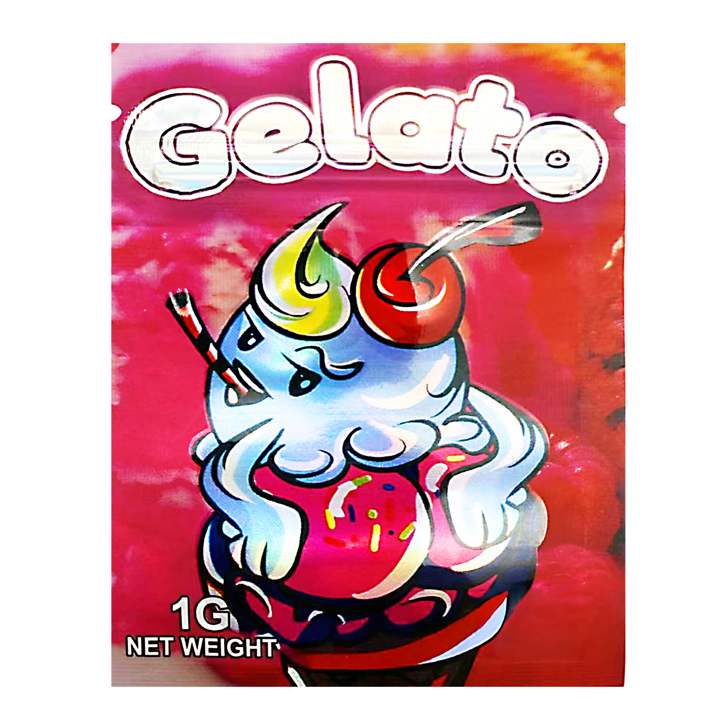 1g Exotic Mylar Bag - Gelato Chick (100 Count)