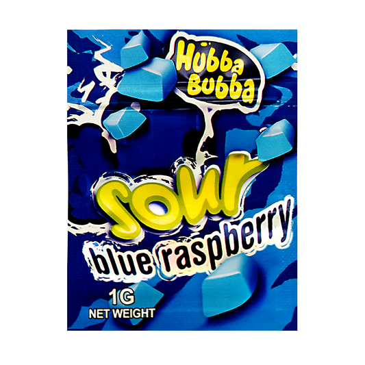 1g Exotic Mylar Bag - Weedables Sour Blue Raspberry (100 Count)