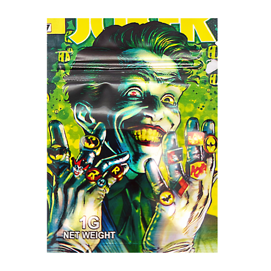 1g Exotic Mylar Bag - Joker Rings (100 Count)