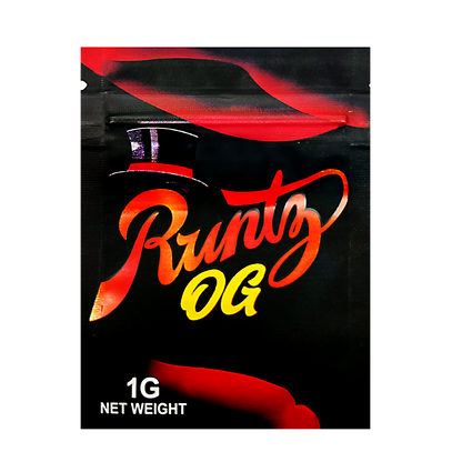 1g Exotic Mylar Bag - Runtz OG Hat (100 Count)
