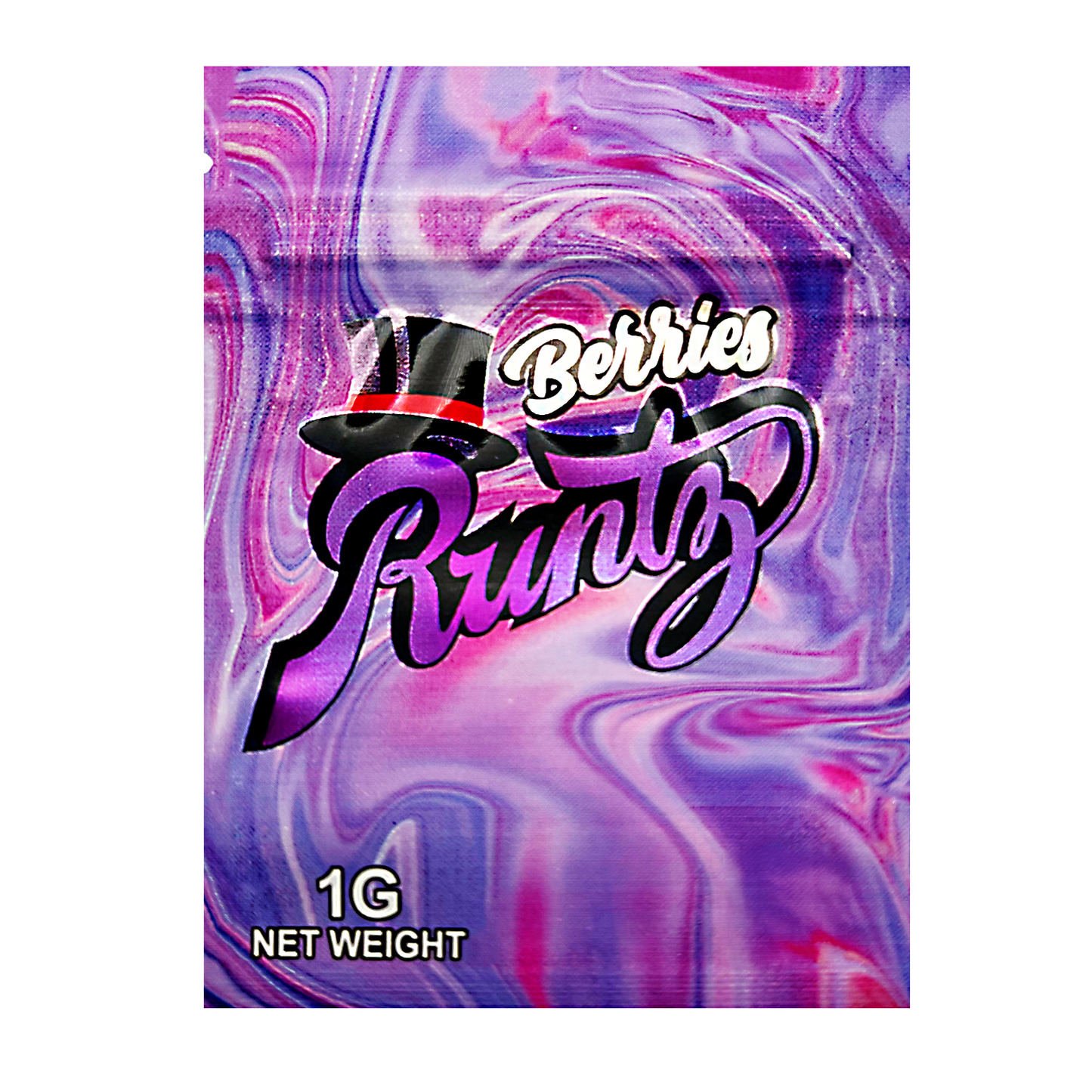 1g Exotic Mylar Bag - Beries Runtz (100 Count)
