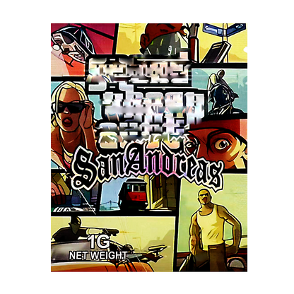 1g Exotic Mylar Bag - Grad Theft Auto San Andreas (100 Count)