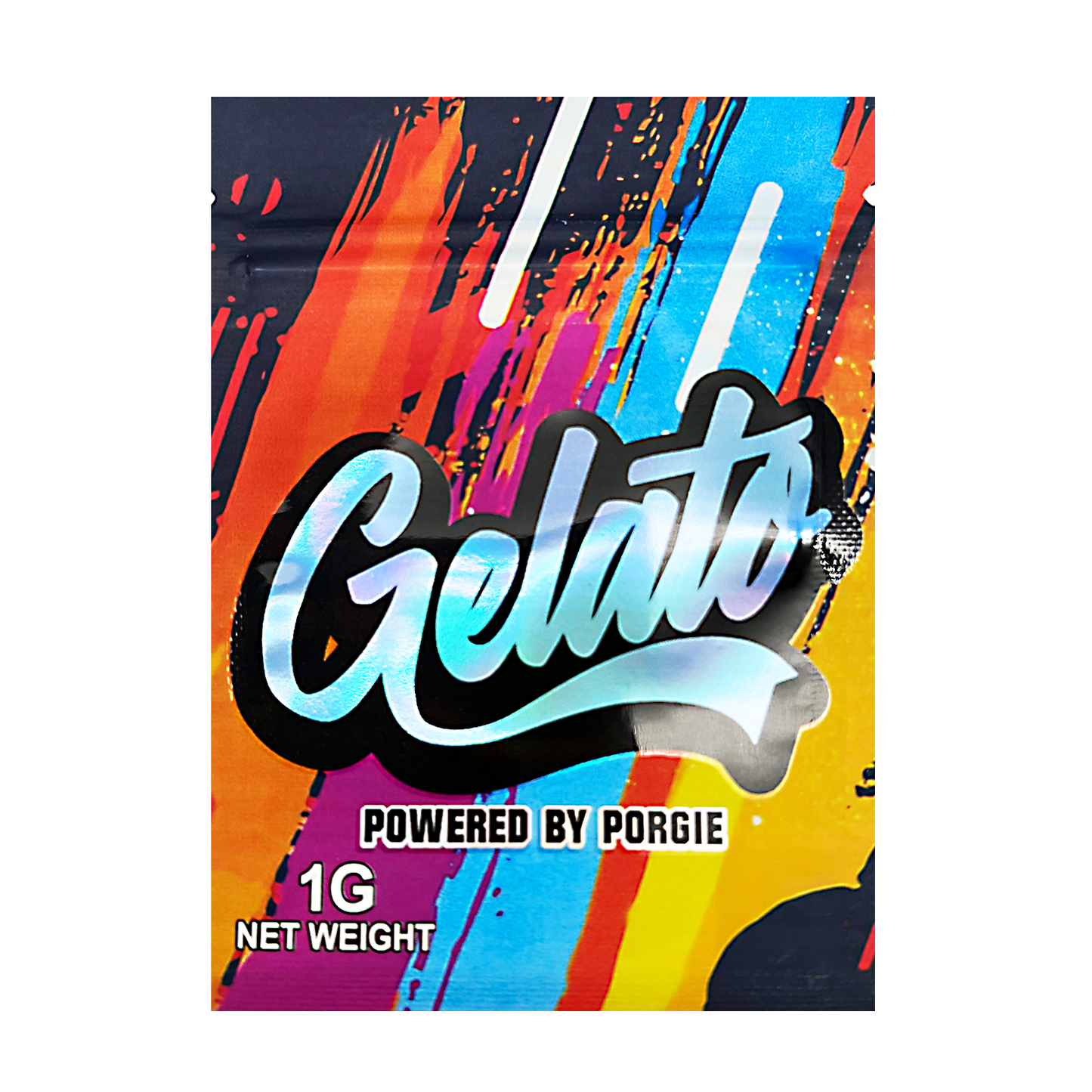 1g Exotic Mylar Bag - Gelato Powered By Porgie (100 Count)