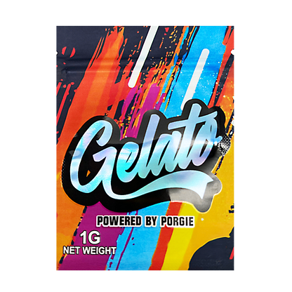 1g Exotic Mylar Bag - Gelato Powered By Porgie (100 Count)