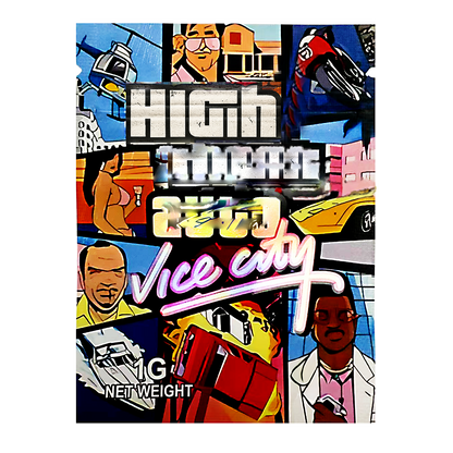1g Exotic Mylar Bag - High Theft Auto Vice City (100 Count)
