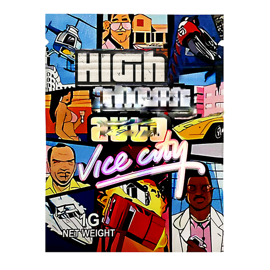 1g Exotic Mylar Bag - High Theft Auto Vice City (100 Count)