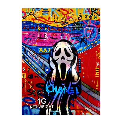 1g Exotic Mylar Bag - Ghost Chanel (100 Count)