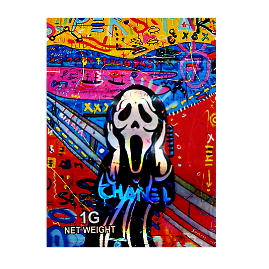 1g Exotic Mylar Bag - Ghost Chanel (100 Count)