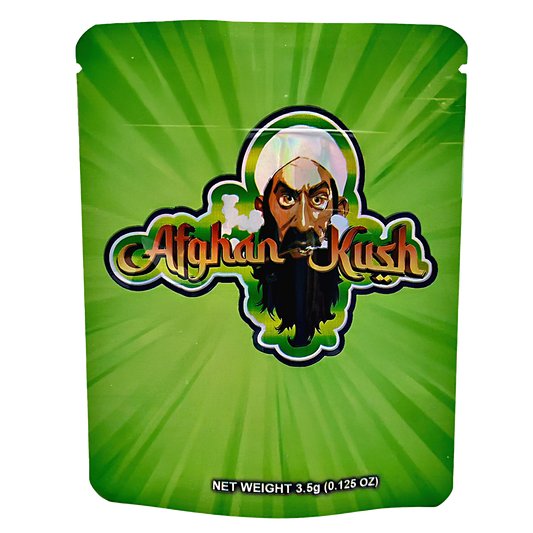 3.5g Exotic Mylar Bag - Afghan Kush (50 Count)