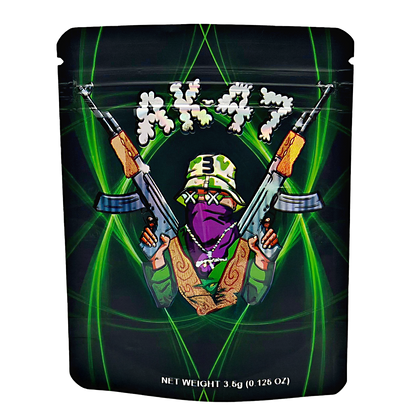 3.5g Exotic Mylar Bag - AK-47 (50 Count)