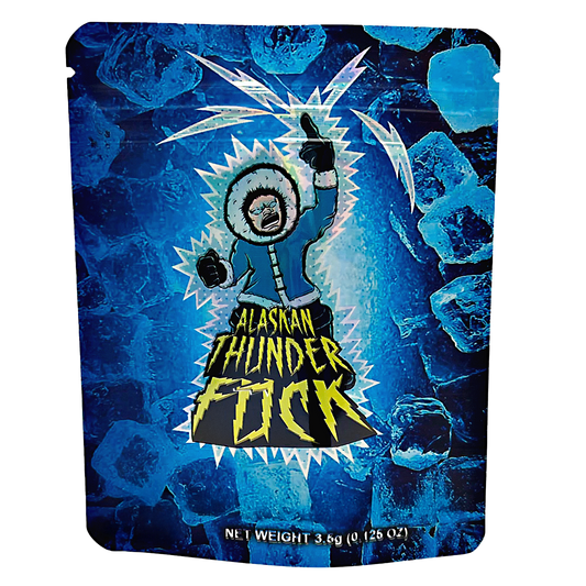 3.5g Exotic Mylar Bag - Alaska Thunder Fuck (50 Count)