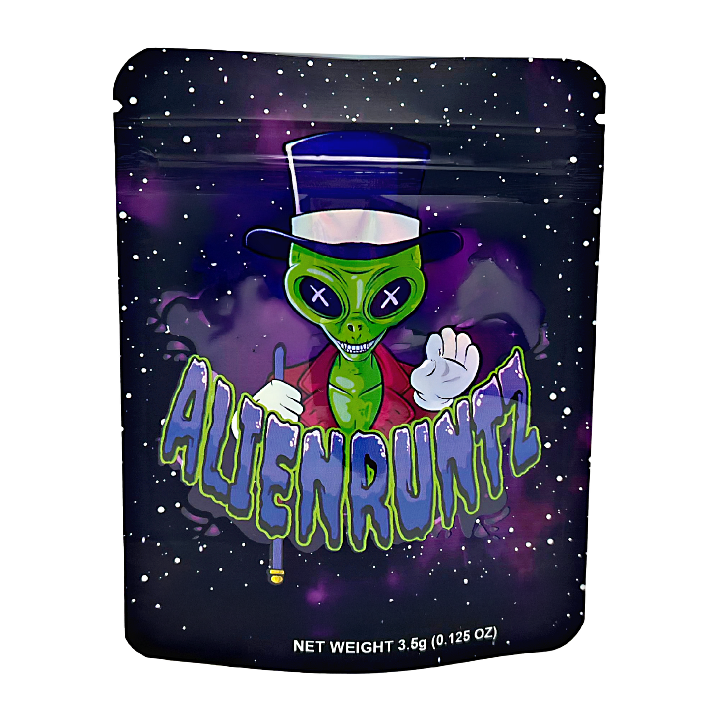 3.5g Exotic Mylar Bag - Alien Runtz (50 Count)