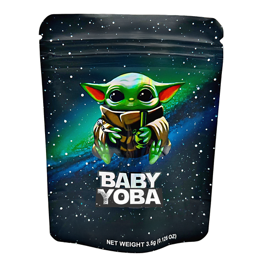 3.5g Exotic Mylar Bag - Baby Yoba (50 Count)