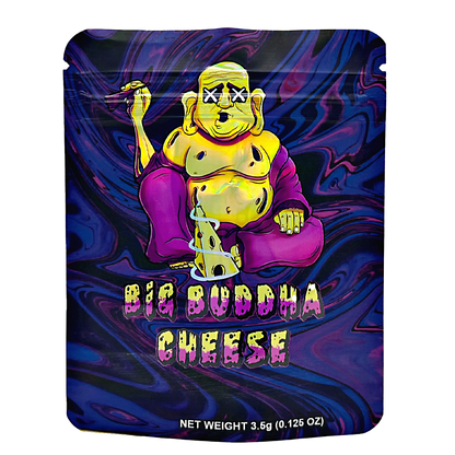 3.5g Exotic Mylar Bag - Big Buddha Gheese (50 Count)