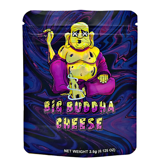 3.5g Exotic Mylar Bag - Big Buddha Gheese (50 Count)
