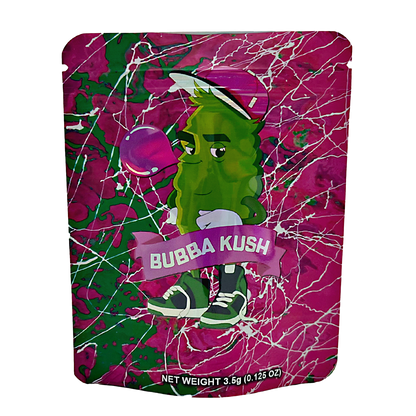 3.5g Exotic Mylar Bag - Bubba Kush (50 Count)