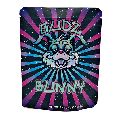 3.5g Exotic Mylar Bag - Budz Bunny (50 Count)