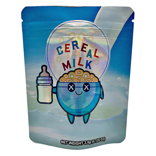3.5g Exotic Mylar Bag - Cereal Milk (50 Count)