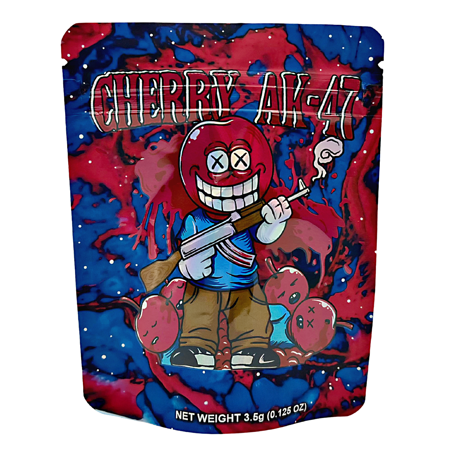 3.5g Exotic Mylar Bag - Cherry AK-47 (50 Count)