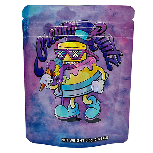 3.5g Exotic Mylar Bag - Cream Runtz (50 Count)