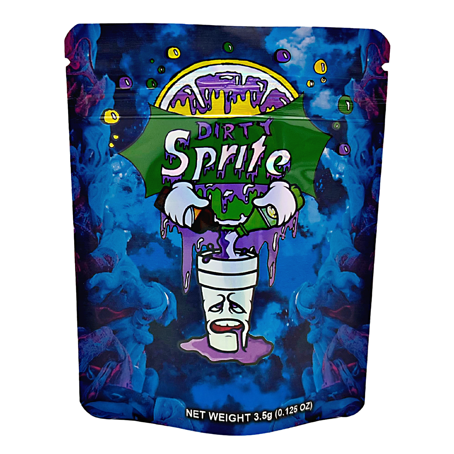 3.5g Exotic Mylar Bag - Dirty Spryte (50 Count)