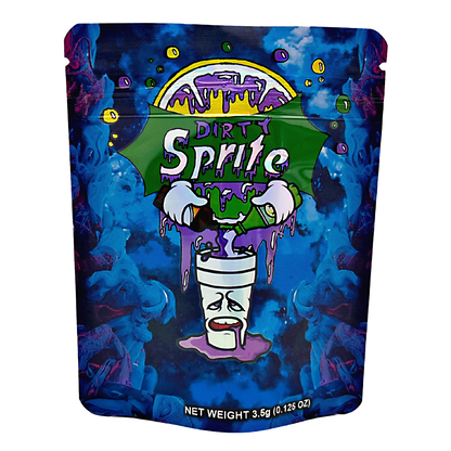 3.5g Exotic Mylar Bag - Dirty Spryte (50 Count)