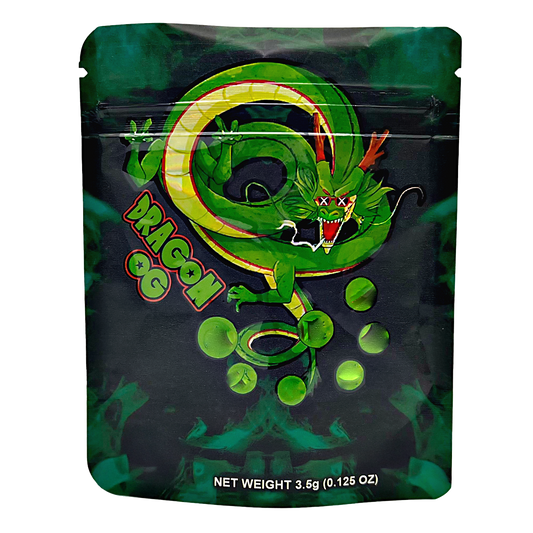 3.5g Exotic Mylar Bag - Dragon OG (50 Count)