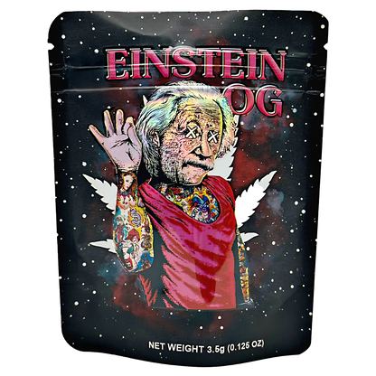 3.5g Exotic Mylar Bag - Einstein OG (50 Count)