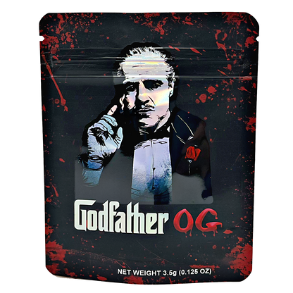 3.5g Exotic Mylar Bag - Godfather OG (50 Count)