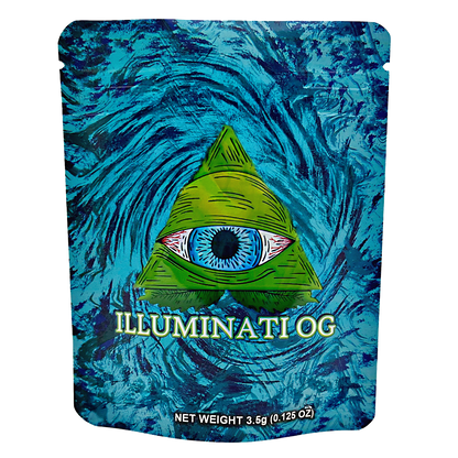 3.5g Exotic Mylar Bag - Illuminati OG (50 Count)